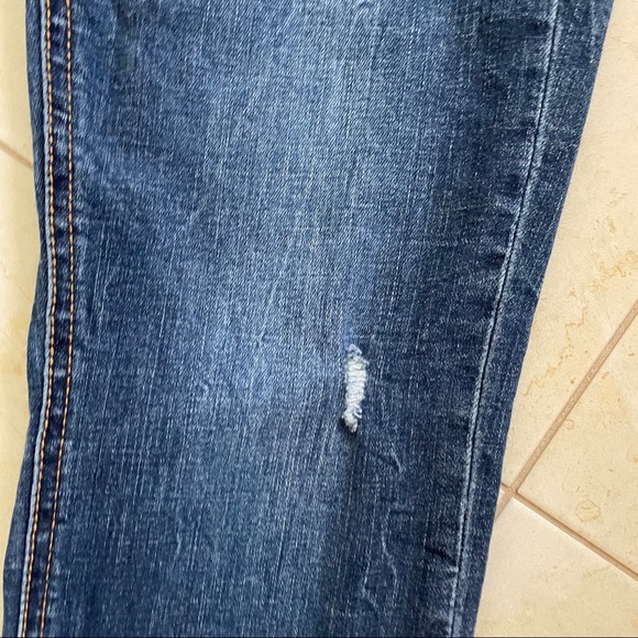 🚫 SOLD Zara Distressed Mid Rise Skinny Jean 8 - Picture 3 of 10